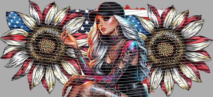 16oz Sunflower Girl-SU-562